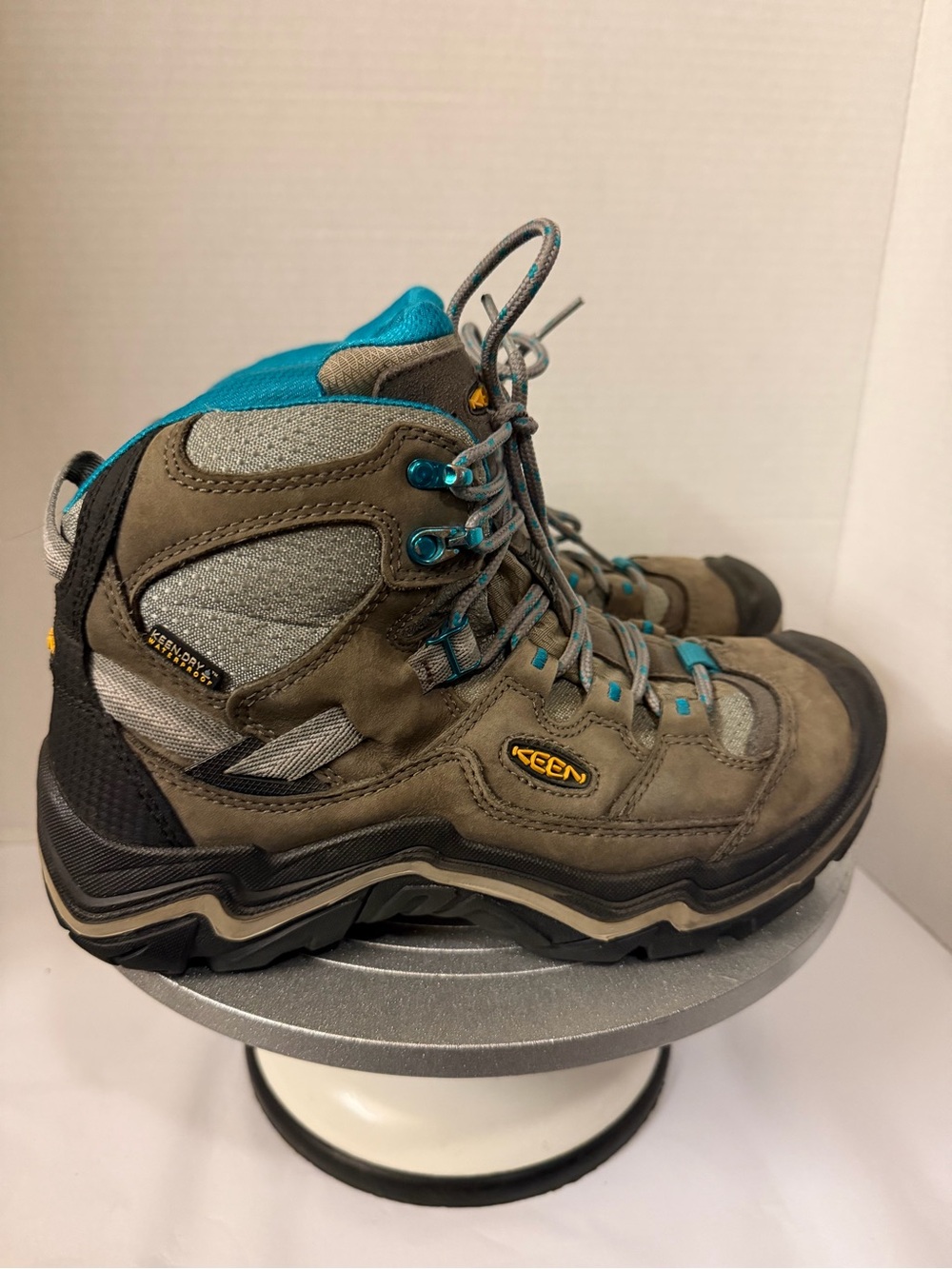 Keen 7.5 38 Durand Mid WP Waterproof Leather Hiking Boots